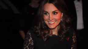 The Duchess of Cambridge attended the gala in London on Tuesday night.