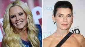 Jenny McCarthy, left, and Julianna Margulies have both accused Steven Seagal.