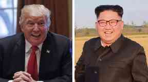 Donald Trump and Kim Jong-un have exchanged frequent barbs on Twitter.