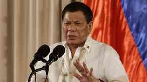 Philippines leader Rodrigo Duterte has offered to shoot criminals himself.