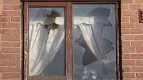 Police said the home caught alight quickly.
