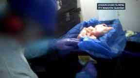 A worker was filmed changing the slaughter dates on crates of chicken.