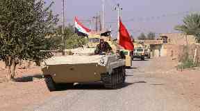 Iraqi soldiers have now fully liberated the last town held by IS.
