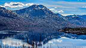 Blue mountains: Striking shots from across the country.