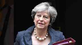 Theresa May: The Prime Minister met EU leaders in Sweden.
