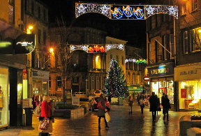Stirling will witness a parade led by Santa.