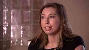 Catrin Pugh received 96% burns after a fire engulfed the coach after it crashed into the mountain.
