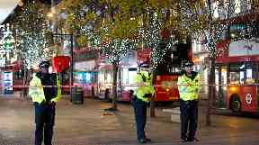 Police: No evidence of shots fired.