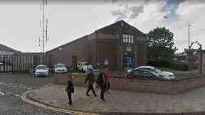 Complaint: The man was at Arbroath police station.