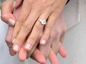 Prince Harry designed the engagement ring for his bride-to-be.