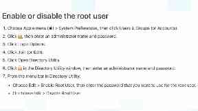 Apple issued these instructions on how to disable the root user.