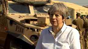 Theresa May in Iraq
