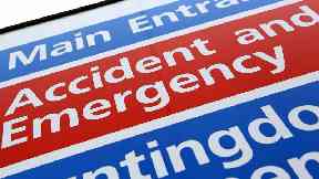 A&E: Nearly 4000 patients waited longer than four hours.