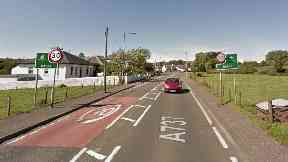 Crash: Ambulances sen to the scene.