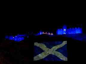 St Andrews Day celebrated at Edinburgh Castle.