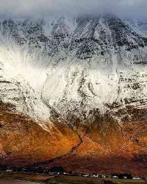Liathach is one of the most famous of the Torridon Hills.