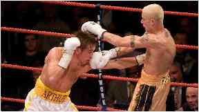 Boxing: Edinburgh fighter Alex Arthur defeated Ricky Burns in 2006.