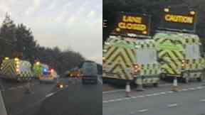 A92: Road was closed by police.