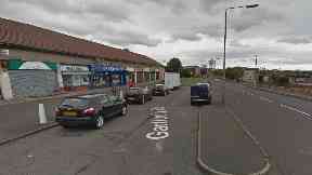 Gartloch Road: Jailed for five years.