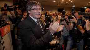 European arrest warrants withdrawn for Carles Puigdemont and aides.