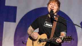 Ed Sheeran received 47 million monthly streams in 2017