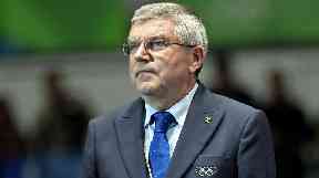 Thomas Bach announced the decision.