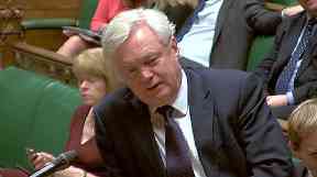 Mr Davis defended the government's efforts in the talks.