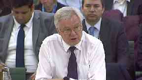 David Davis: The Brexit secretary said the documents are 'very useful'.