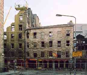 Many of the posters, awards and memorabilia from the Gilded Balloon were lost in the fire.