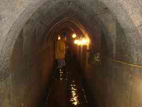 The structure was rediscovered in the 1990s.