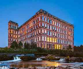 The building helped put Paisley on the map.