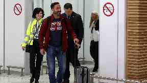 Billy Irving: Back in Scotland after years in jail.