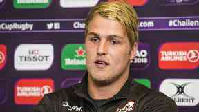 Ambition: Duhan van der Merwe wants extended stay in Scotland.