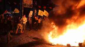 Protests have broken out following the announcement.