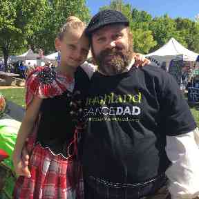 Paul and his daughter Annie.