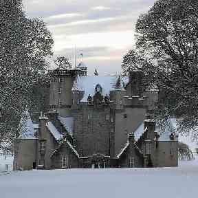 Castle Fraser in Inverurie.