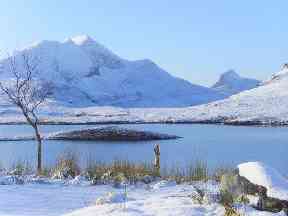 Looking west from Knockan Crag