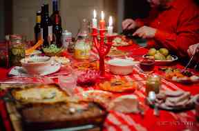 Joulupöytä is a traditional spread held on December 25 in Finland.