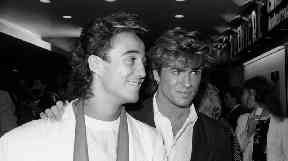 Andrew Ridgeley and George Michael in 1984