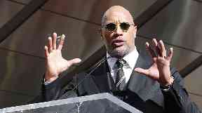 The Rock came in just under if Fast and Furious co-star