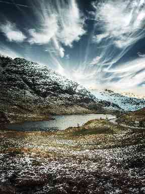 Dramatic views at the Rest and Be Thankful.
