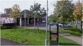 Police: The men struck at a general store on Sandvale Place, Shotts, Lanarkshire on Thursday night.