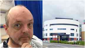 Patient: Man could not tell staff what his name is.