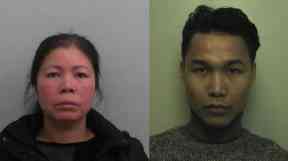 Thu Huong Nguyen (l) and Viet Hoang Nguyen were jailed.