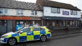 Police attended the Carlini restaurant in Albrighton after the threats were reported.