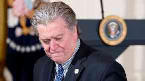 Mr Bannon lost his White House role in August 2017