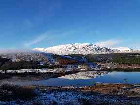 Beautiful Scotland on New Year's Day.