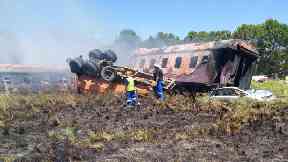 The crash happened between Hennenman and Kroonstad in Free State.