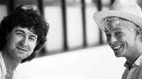 Denis O'Regan with David Bowie spent nine months on tour together.
