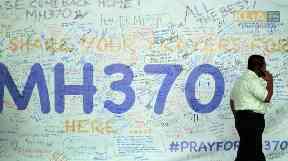 There were 227 passengers and 12 crew on board the flight from Kuala Lumpur to Beijing.